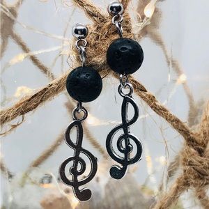 Music Note Earrings